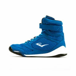 Everlast Elite High Top Boxing Shoes - Blue