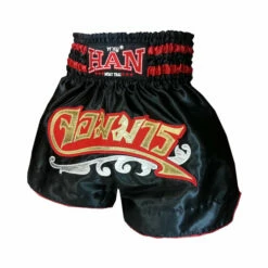 Han Muay Thai Shorts The Great Demon - BLACK