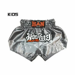 Han Muay Thai Shorts Kids Grey